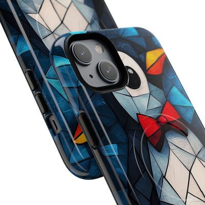Mosaic Bowtie Penguin · Tough+ Phone Case for iPhone · Magsafe
