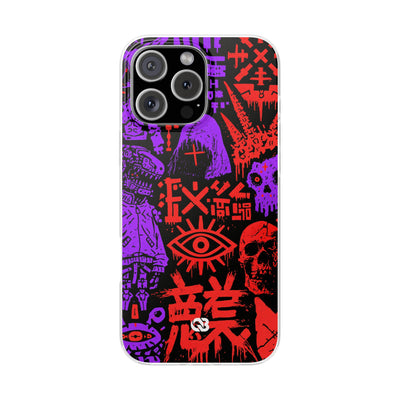 Underground Cyber Glyphs · Lite Phone Case for iPhone ·  Black