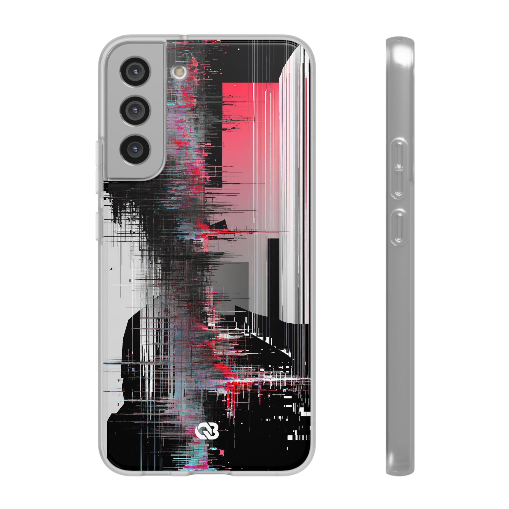 Black Lite Phone Case for Samsung - Crimson Data Leak