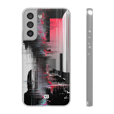 Black Lite Phone Case for Samsung - Crimson Data Leak
