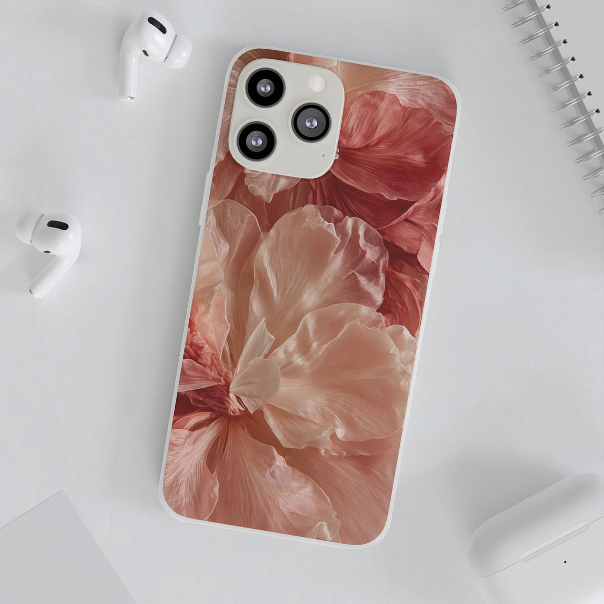 Blush Silk Bloom · Lite Phone Case for iPhone ·  Pink