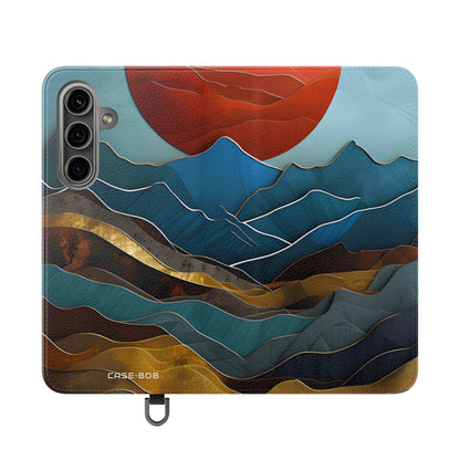 Solar Flame - Samsung S24 Case - Wallet