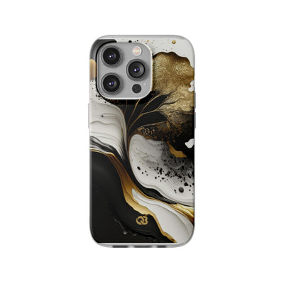 Molten Onyx Gold · Soft Phone Case for iPhone