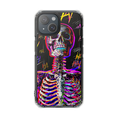 Neon Glitch Skeleton · Impact Custodia per iPhone · Magsafe