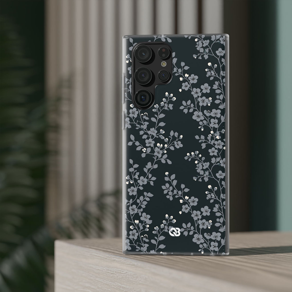 Nocturne Blossom Branch · Lite Phone Case for Samsung · Black