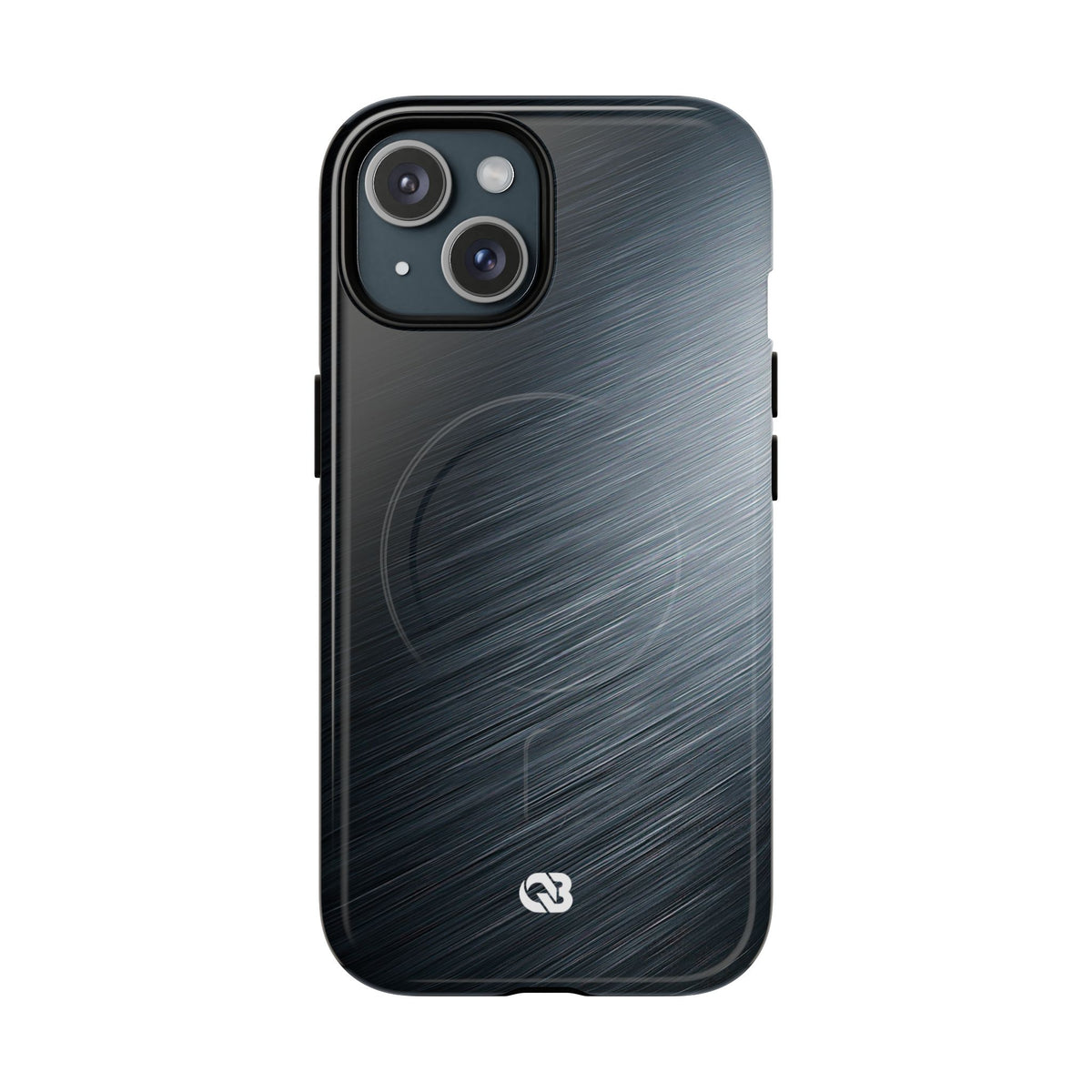 Brushed Obsidian Steel · Tough 2.0 Magnetic Phone Case for iPhone · Grey