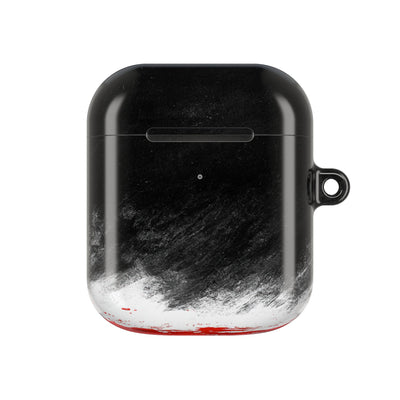 Crimson Void · Hard Case for AirPods & AirPods Pro · Black