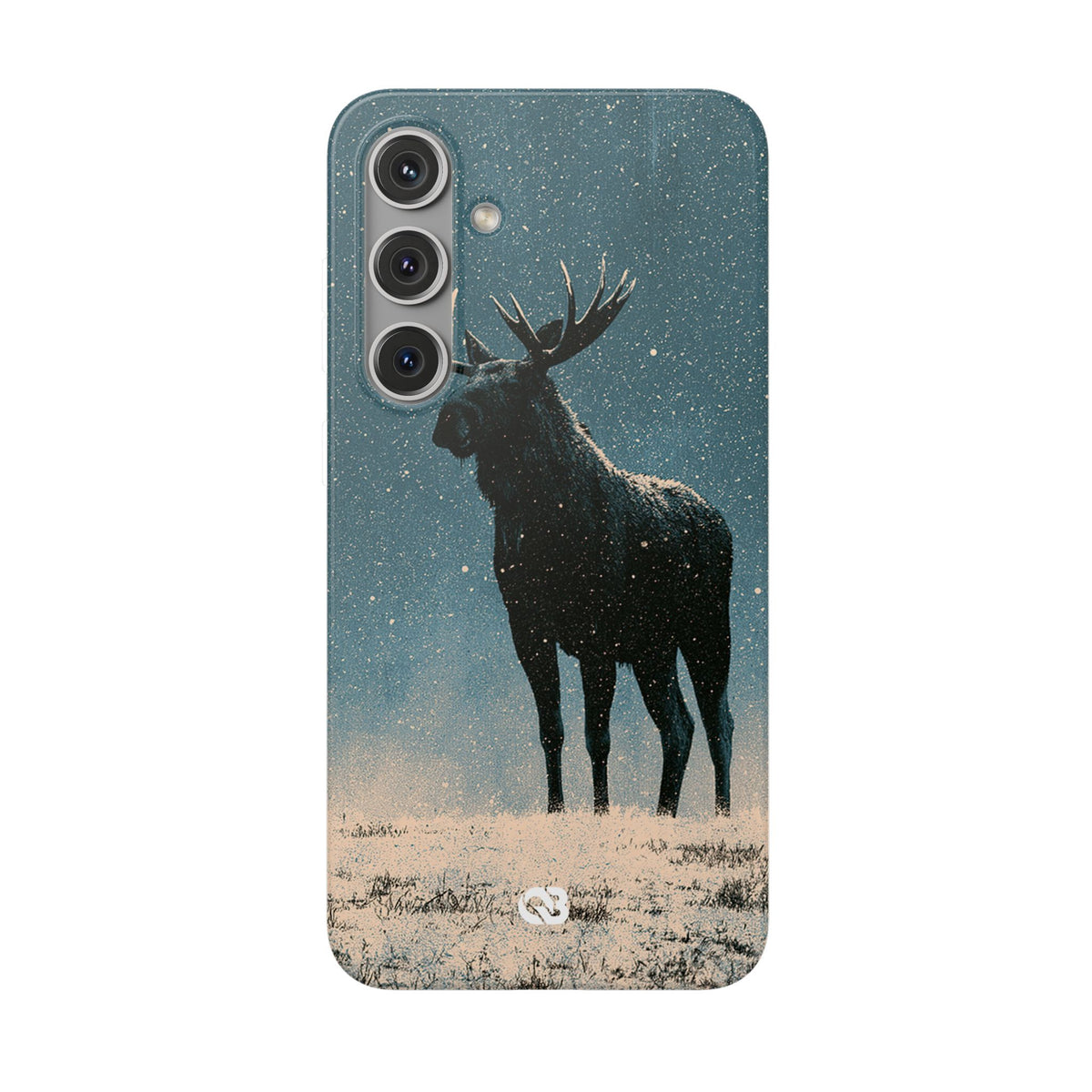 Nordic Boreal Moose · Lite Phone Case for Samsung · Blue