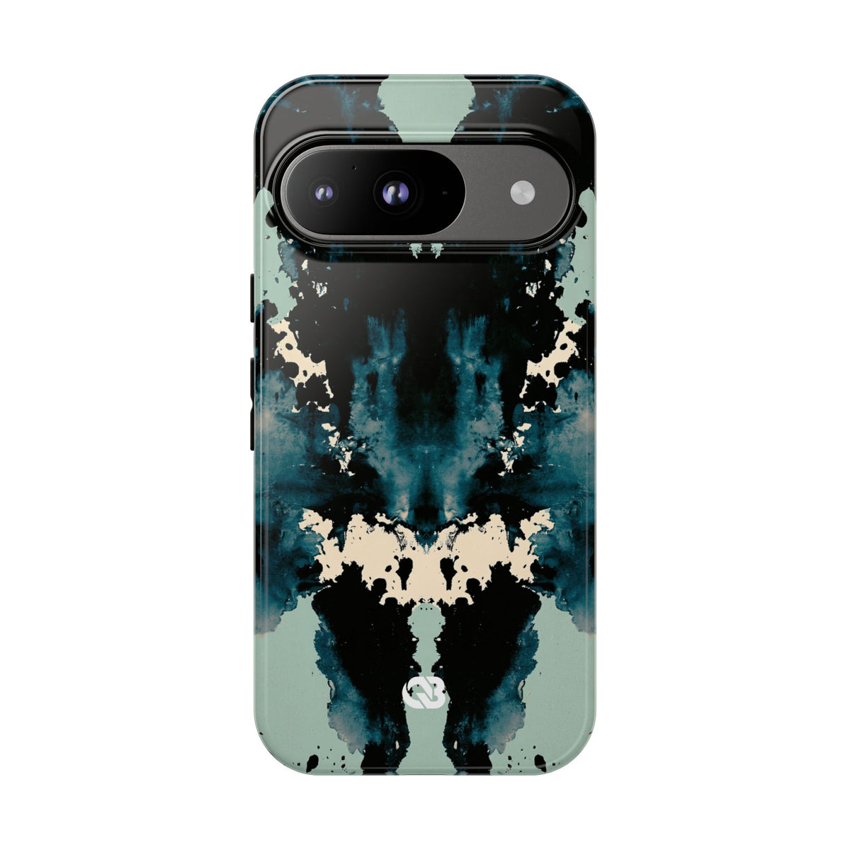 Rorschach Ink Void · Tough Phone Case for Pixel ·  Black