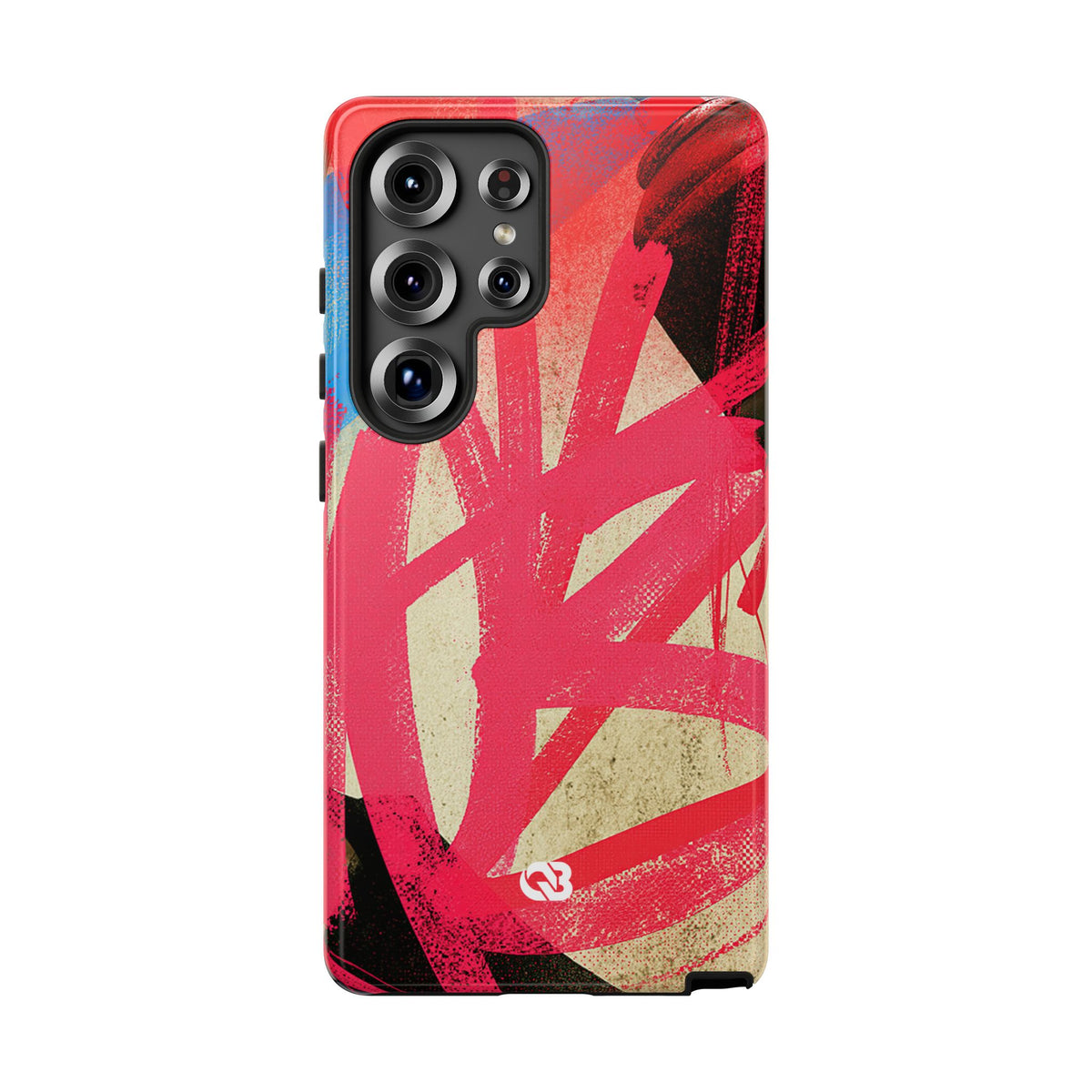 Neon Spray Tag · Tough Phone Case for Samsung · Pink