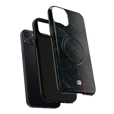 Crimson Rift · Tough 2.0 Magnetic Phone Case for iPhone · Black