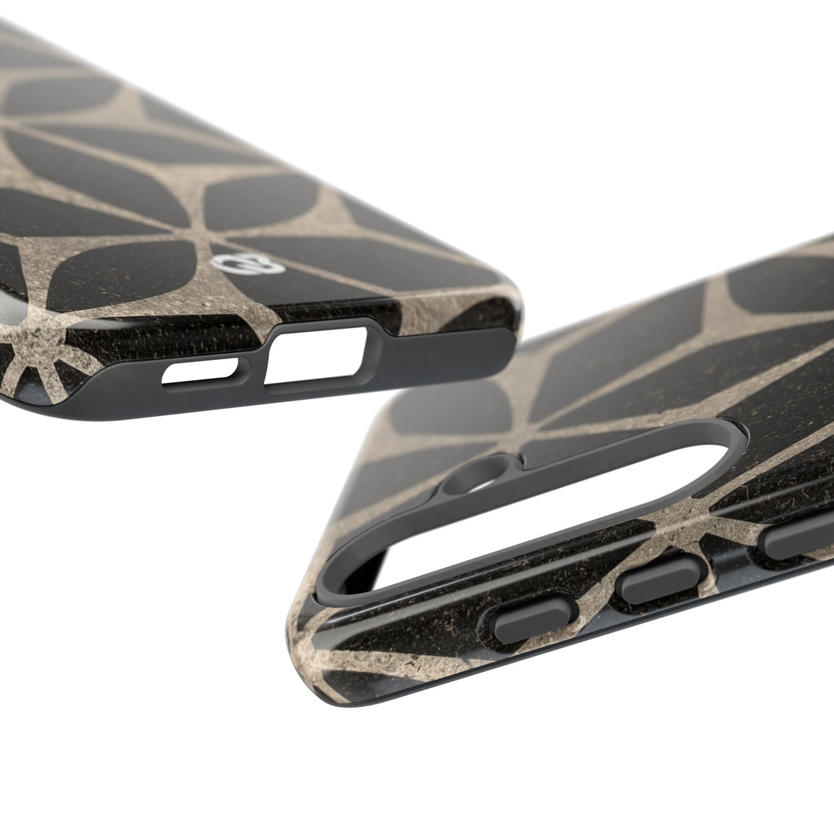 Concrete Mosaic Star · Tough Phone Case for Samsung · Black