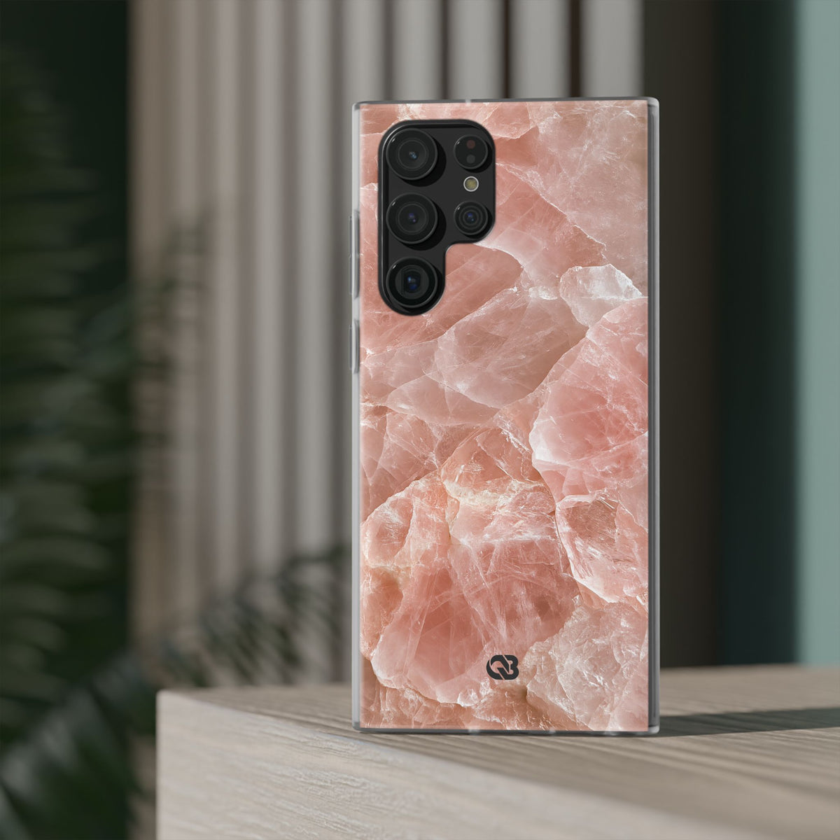 Rose Quartz Facet · Lite Phone Case for Samsung · Pink