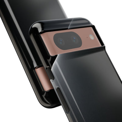Black Tough Phone Case for Google Pixel - Obsidian Lunar Arch