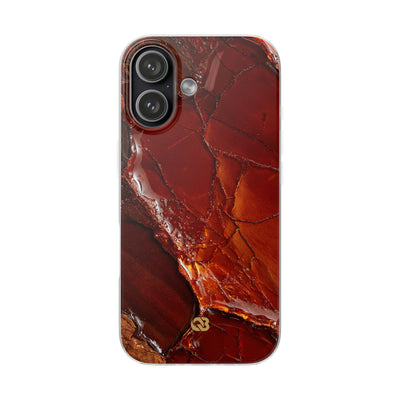 Amber Embrace · Lite Phone Case for iPhone ·  Brown