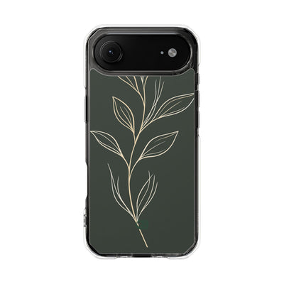 Green Impact MagSafe Phone Case for iPhone - Deep Moss Willow