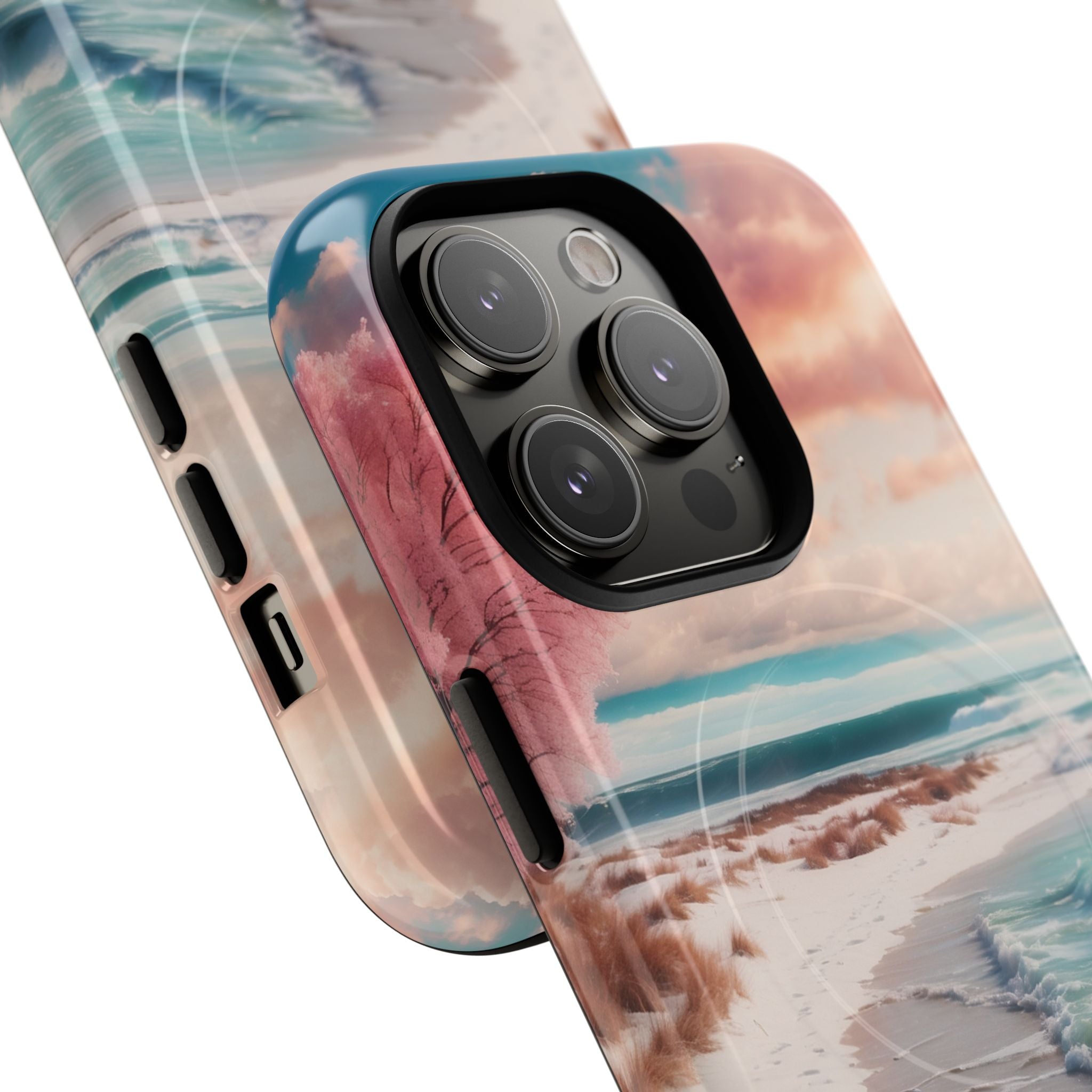 Pink Tree Breeze iPhone 14 Pro Cover - Tough+