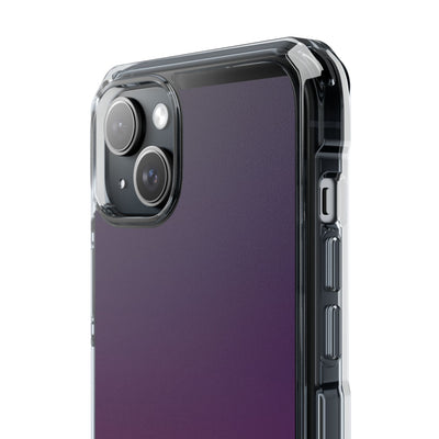 Velvet Dusk · Clear Impact Magnetic Phone Case for iPhone · Purple