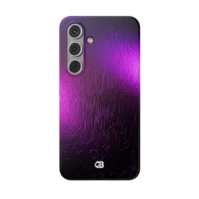 Violet Cyber Circuit · Lite Phone Case for Samsung · Purple