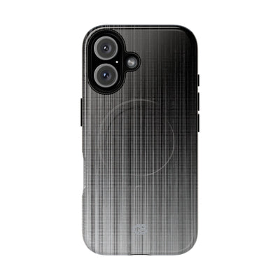 Grey Tough 2.0 Magsafe Phone Case for iPhone - Static Vertical Dither