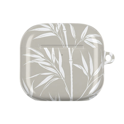 Serene Bamboo · Hard Case for AirPods & AirPods Pro · Beige