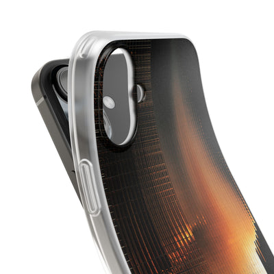 Luminous Grid · Lite Phone Case for iPhone ·  Black