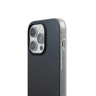 Brushed Obsidian Steel · Lite Phone Case for iPhone ·  Black