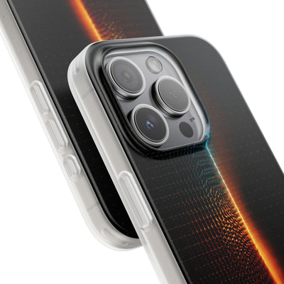 Luminous Refraction Grid · Lite Phone Case for iPhone ·  Black