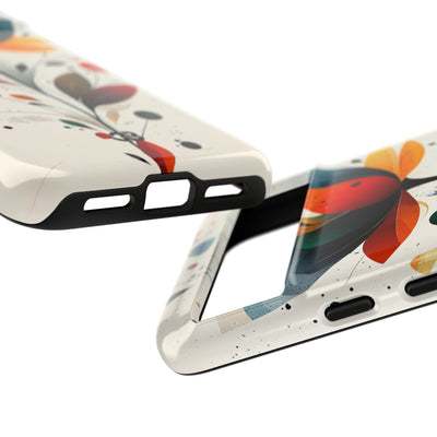 Burnt Petal Abstract · Tough Phone Case for Google Pixel