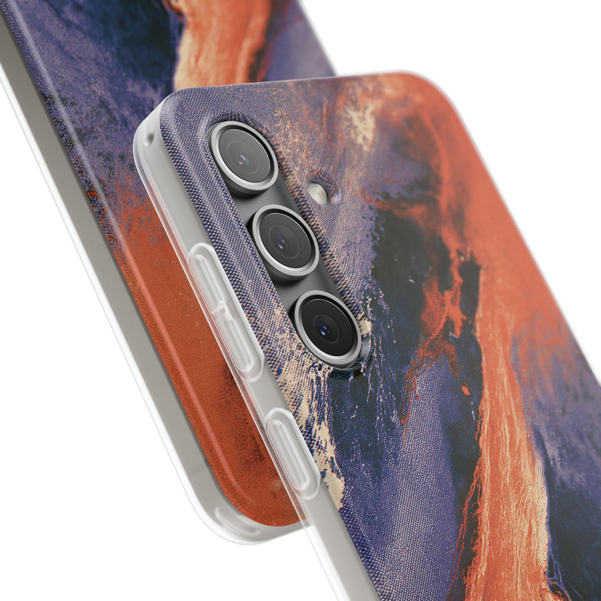 Solar Aura Drift · Lite Phone Case for Samsung · Orange