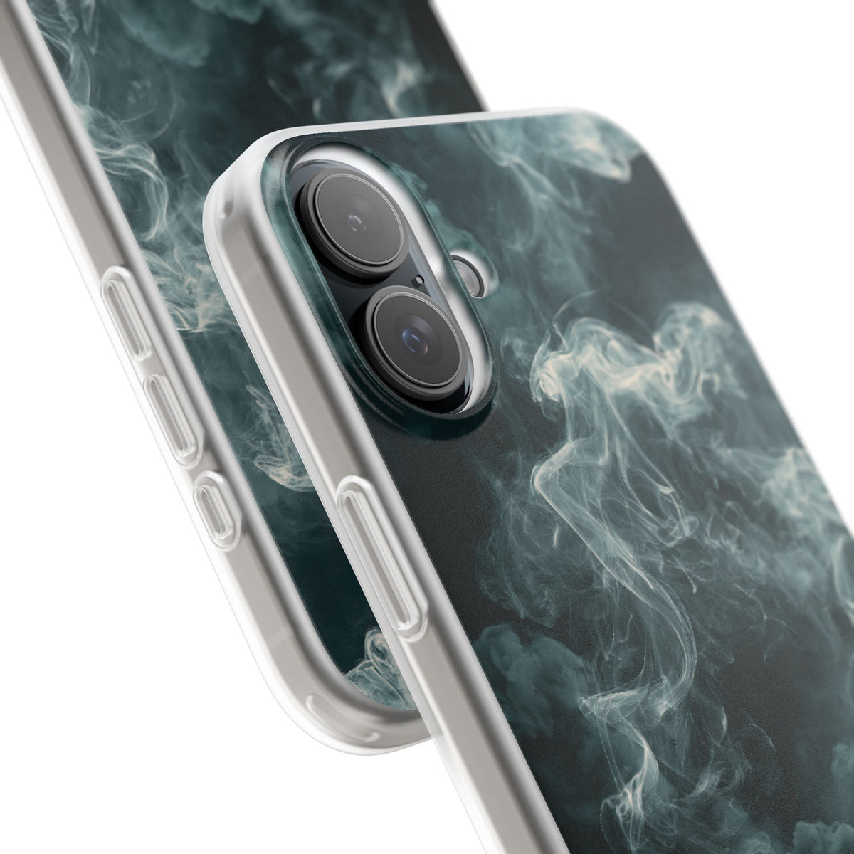 Luminescent Vapor Drift · Lite Phone Case for iPhone ·  Teal