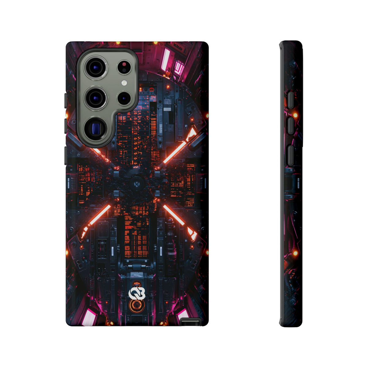 Cybernetic Reactor Core · Tough Phone Case for Samsung · Black