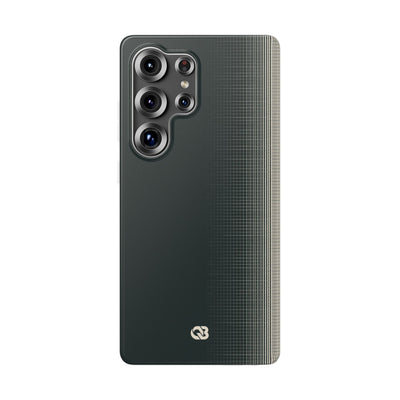 Grey Lite Phone Case for Samsung - Charcoal Tech Grid