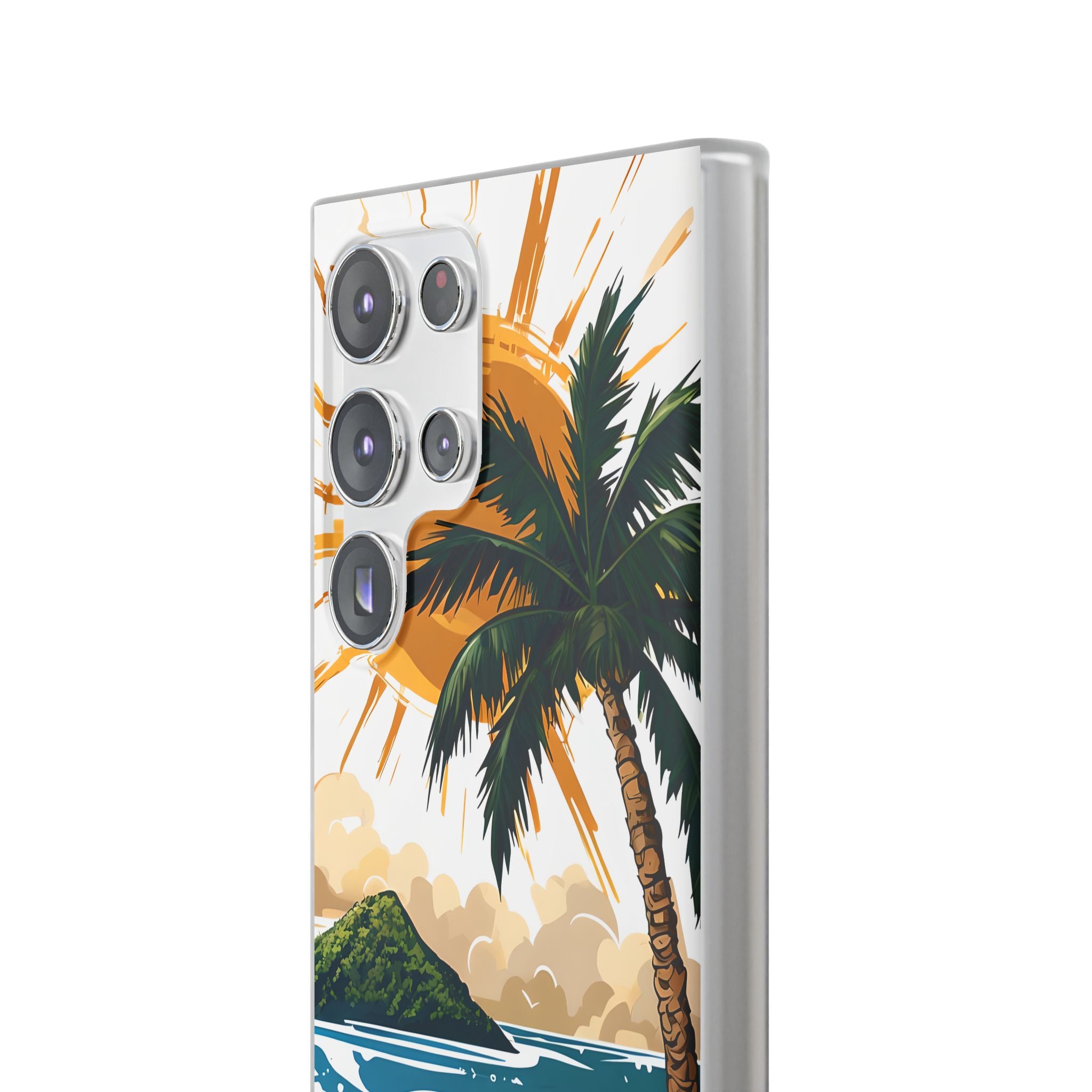 Radiant Coast Solitude · Soft Handyhülle für Samsung