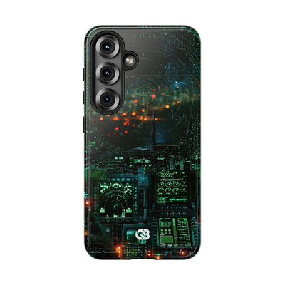 Tactical Avionics HUD · Tough Phone Case for Samsung · Green
