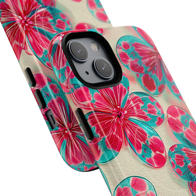 Lucite Jelly Bloom · Tough 2.0 Magnetic Phone Case for iPhone · Pink