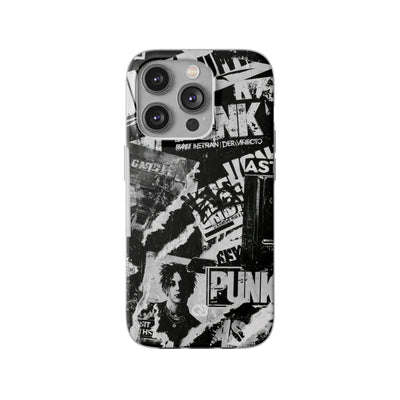 Underground Punk Collage · Lite Phone Case for iPhone ·  Black