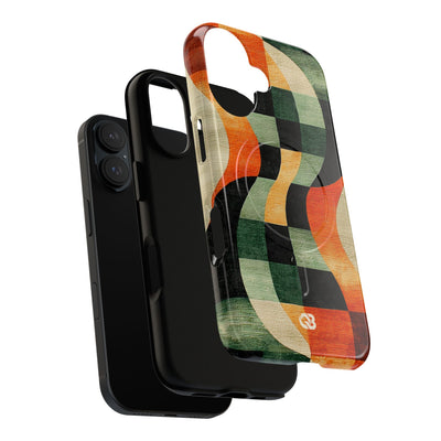 Burnt Orange Curve · Tough+ Phone Case for iPhone · Magsafe