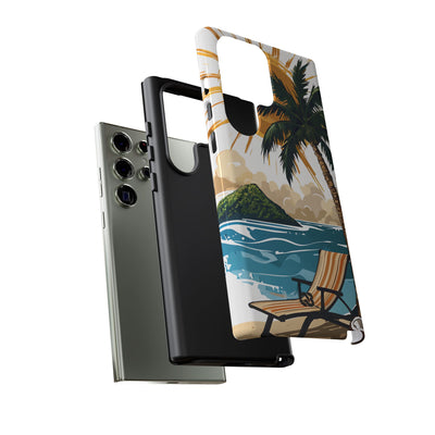 Radiant Coast Solitude · Tough Handyhülle für Samsung