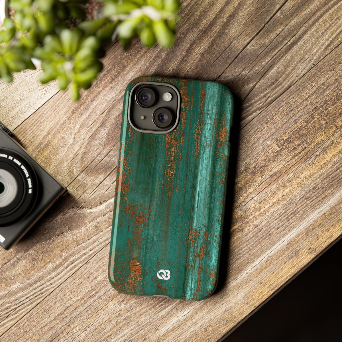 Oxidized Verdigris · Tough Phone Case for iPhone · Teal