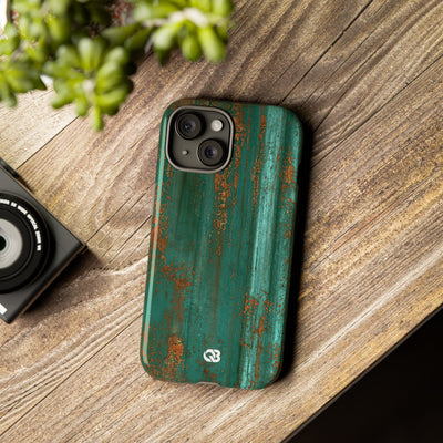 Oxidized Verdigris · Tough Phone Case for iPhone · Teal