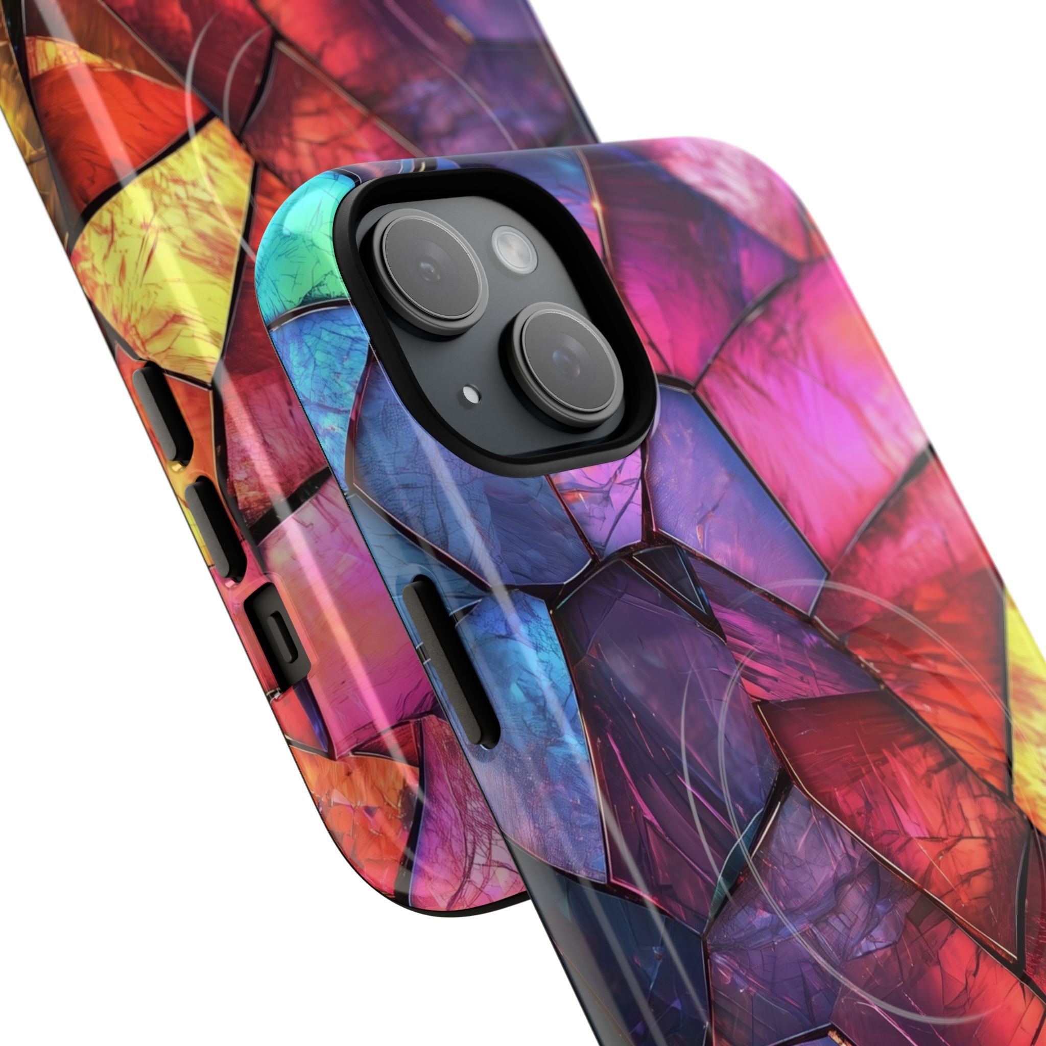 Cracked Prism iPhone 15 Plus Skal - Tough+