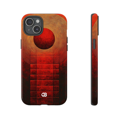 Crimson Solar Halo · Custodia Tough per iPhone