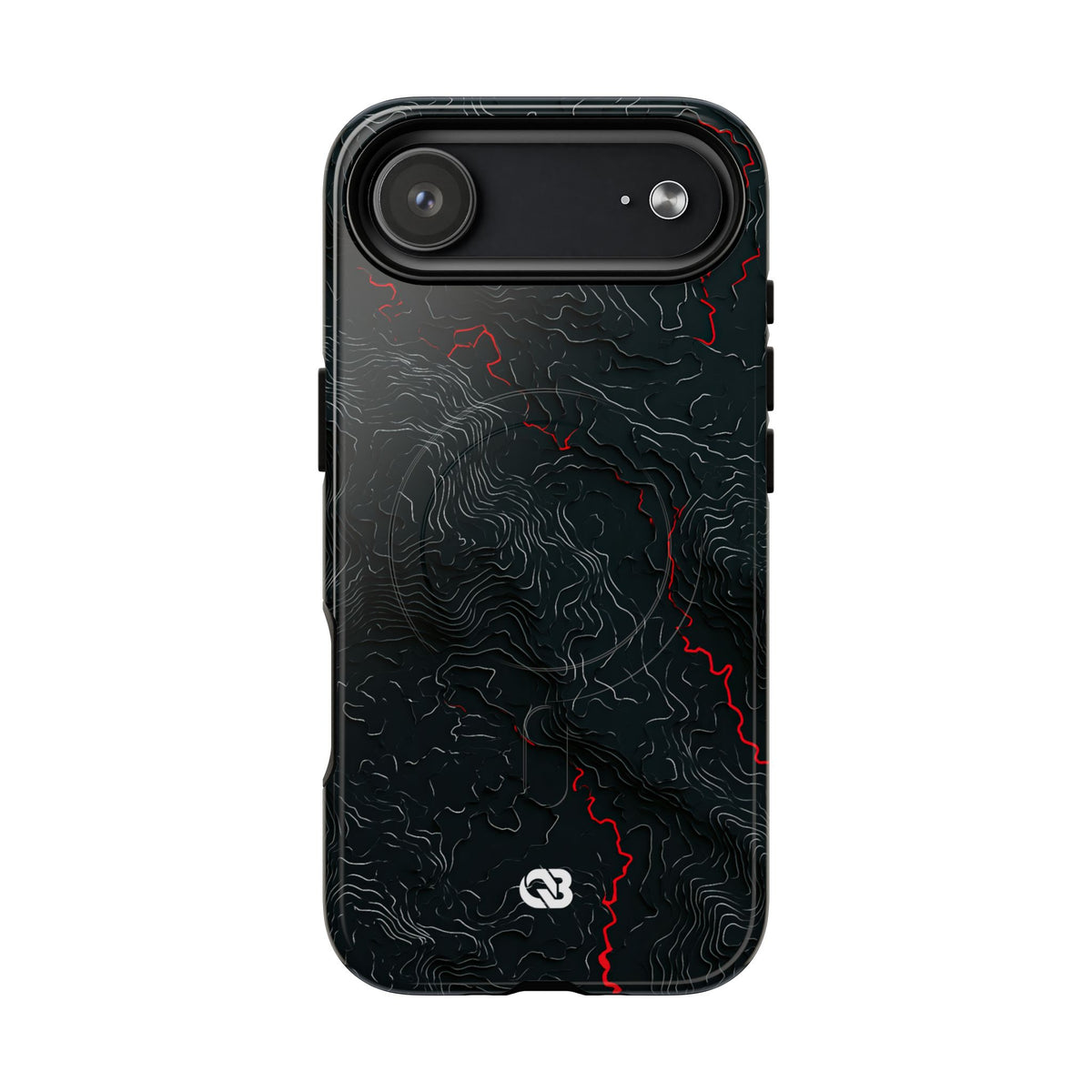 Crimson Rift · Tough 2.0 Magnetic Phone Case for iPhone · Black
