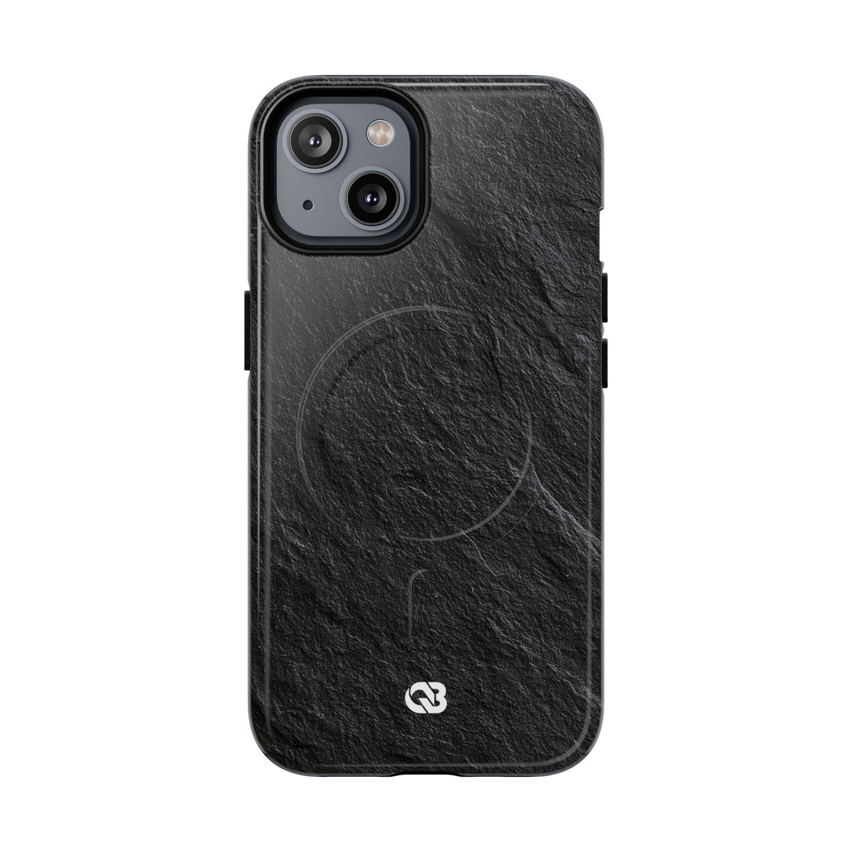 Obsidian Slate · Tough 2.0 Magnetic Phone Case for iPhone · Black
