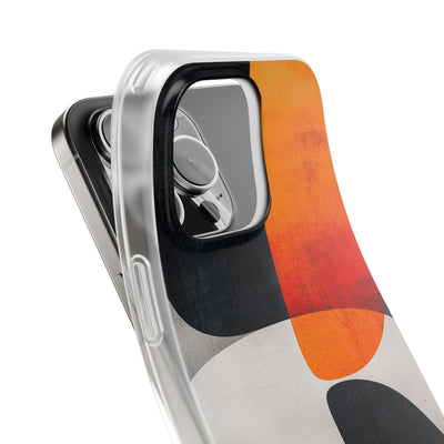 Burnt Amber Flow · Soft Phone Case for iPhone