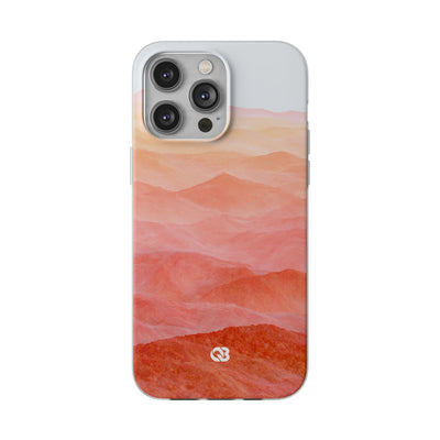 Alpenglow Ridge Vista · Lite Phone Case for iPhone ·  Orange