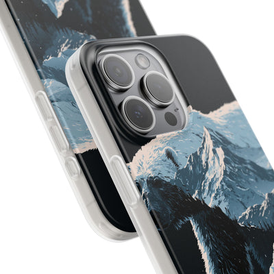 Nordic Arctic Bear · Lite Phone Case for iPhone ·  Black