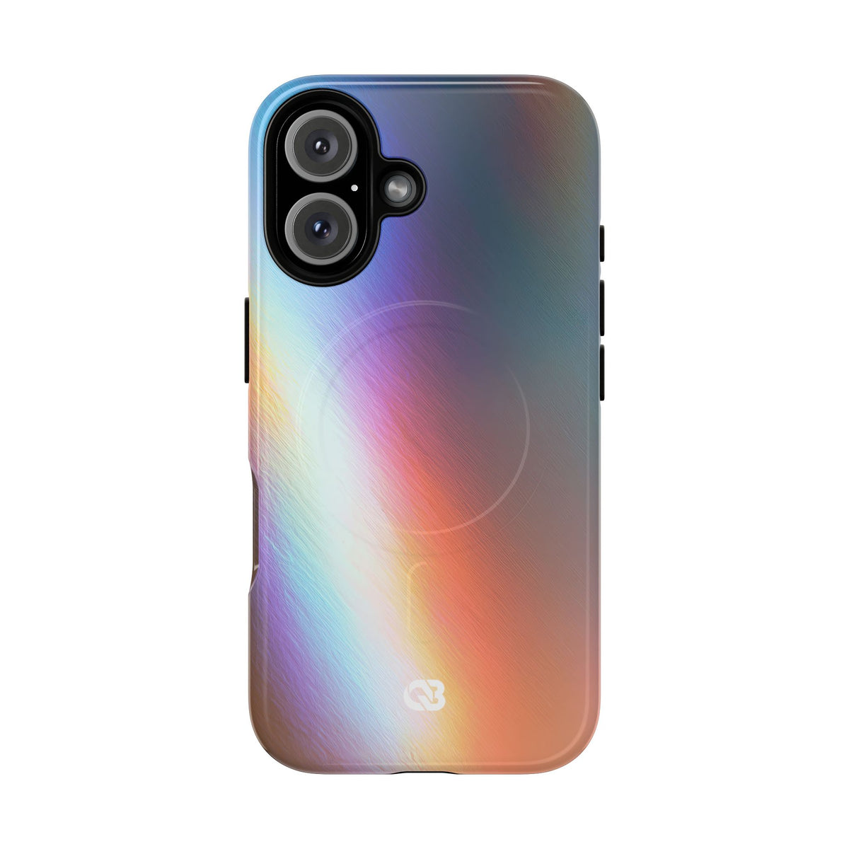 Prismatic Ray · Tough 2.0 Magnetic Phone Case for iPhone · Blue