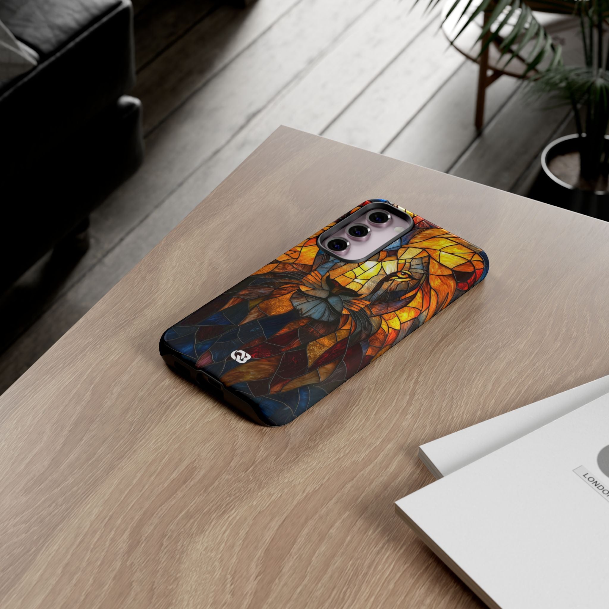Amber Glass Lion · Tough Phone Case for Samsung